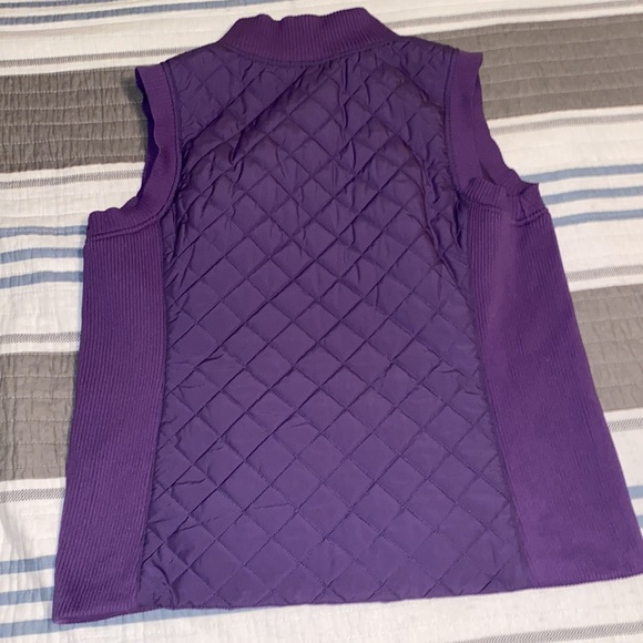 Pendleton Purple Stitch Full-Zip Vest Size M - Picture 4 of 7